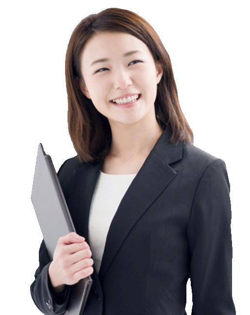 書類を持つビジネスパーソン