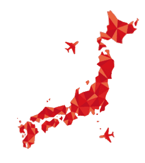 日本地図のイメージ